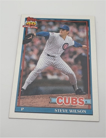 1991 Topps #69 Steve Wilson — front
