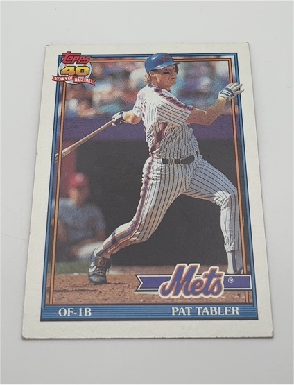 1991 Topps #433 Pat Tabler — front