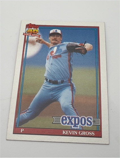 1991 Topps #674 Kevin Gross — front