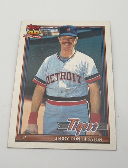 1991 Topps #597 Jerry Don Gleaton — front