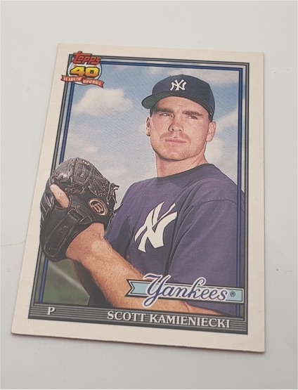 1991 Topps Traded #66T Scott Kamieniecki — front
