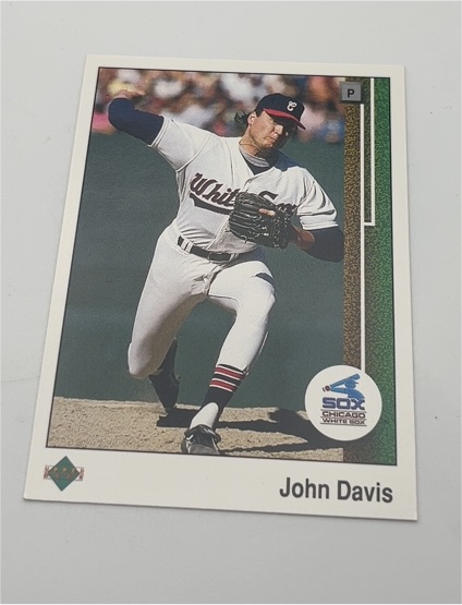 1989 Upper Deck #P John Davis — front