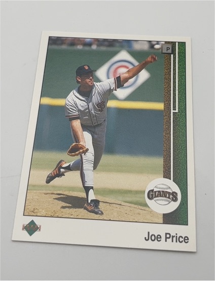 1989 Upper Deck #505 Joe Price — front