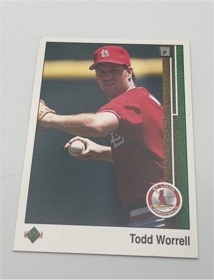 1989 Upper Deck #512 Todd Worrell — front