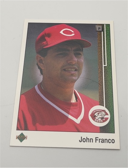 1989 Upper Deck #407 John Franco — front