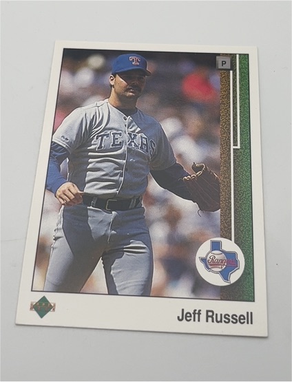 1989 Upper Deck #461 Jeff Russell — front