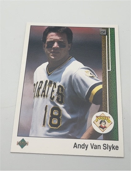 1989 Upper Deck #537 Andy Van Slyke — front
