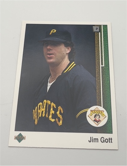 1989 Upper Deck #P Jim Gott — front