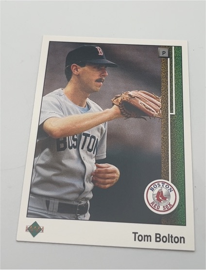 1989 Upper Deck #545 Tom Bolton — front