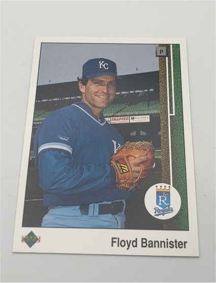 1989 Upper Deck #549 Floyd Bannister — front