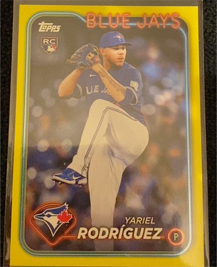 2024 Topps Update #US317 Yariel Rodriguez — front