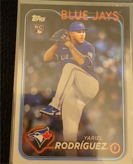 2024 Topps Update #US317 Yariel Rodriguez — front