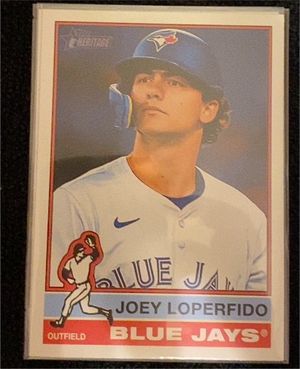 2025 Topps Heritage #295 Joey Loperfido — front