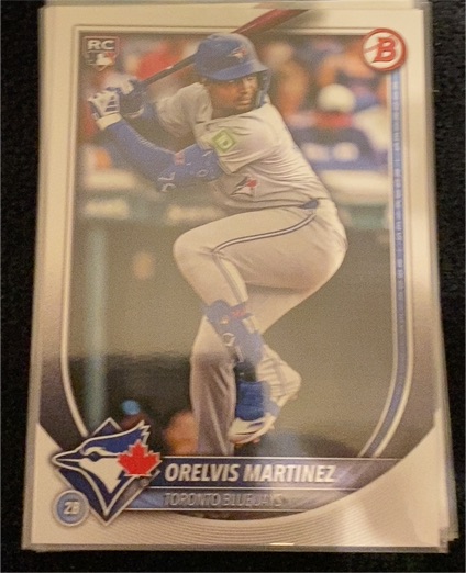 2025 Bowman #75 Orelvis Martinez — front