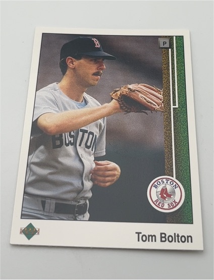 1989 Upper Deck #545 Tom Bolton — front