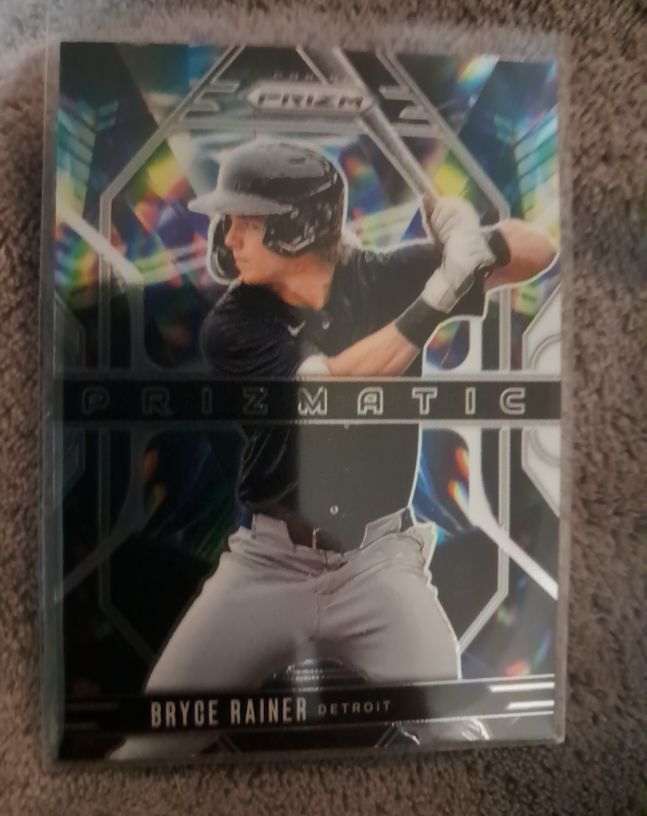 2025 Panini Prizm Baseball Prizmatic #22 Bryce Rainer — front
