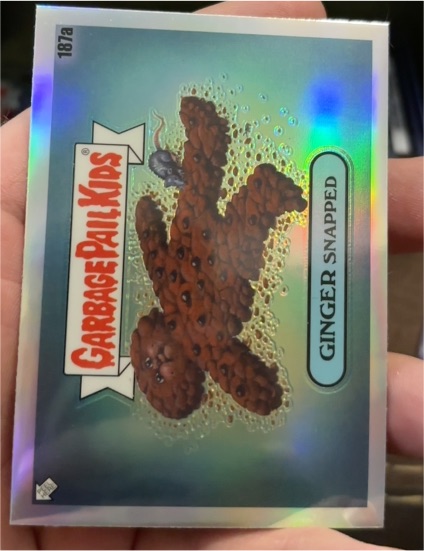 2022 Topps Chrome Garbage Pail Kids Series 5 #187a Ginger Snapped — front