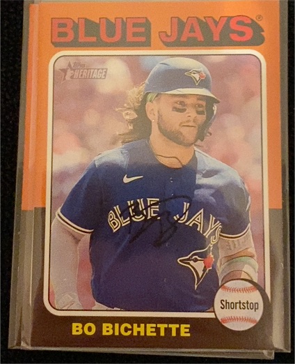 2024 Topps Heritage #152 Bo Bichette — front
