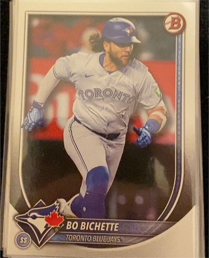 2025 Bowman #92 Bo Bichette — front