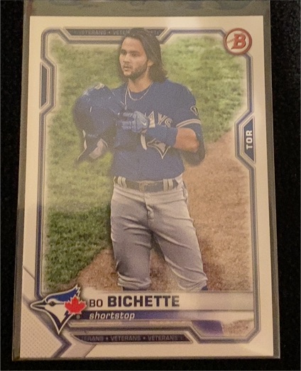 2021 Bowman #7 Bo Bichette — front
