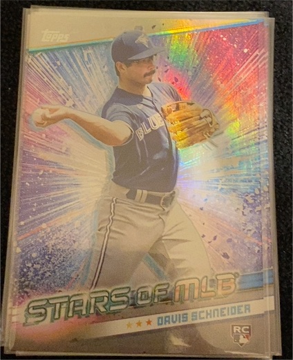 2024 Topps Update Series Stars of MLB Chrome #CSMLB-71 Davis Schneider — front
