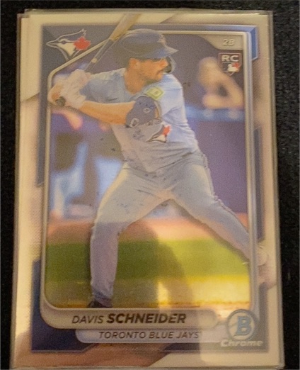 2024 Bowman Chrome #13 Davis Schneider RC — front