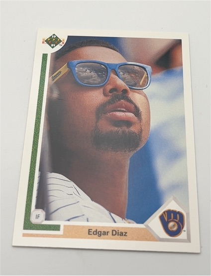 1991 Upper Deck #286 Edgar Diaz — front