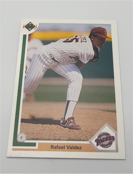 1991 Upper Deck #253 Rafael Valdez — front