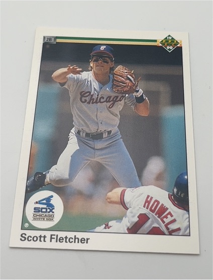 1990 Upper Deck #310 Scott Fletcher — front