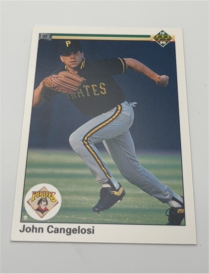 1990 Upper Deck #370 John Cangelosi — front