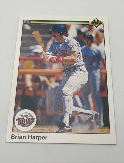 1990 Upper Deck #391 Brian Harper — front