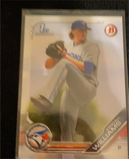 2019 Bowman Draft #BD-199 Kendall Williams — front