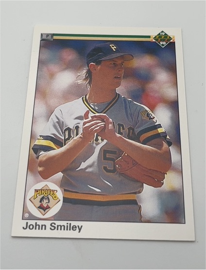 1990 Upper Deck #387 John Smiley — front