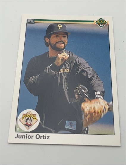 1990 Upper Deck #389 Junior Ortiz — front