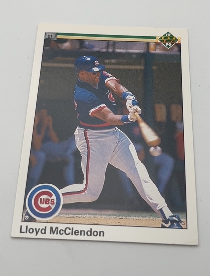 1990 Upper Deck #398 Lloyd McClendon — front