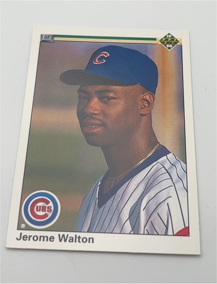 1990 Upper Deck #345 Jerome Walton — front