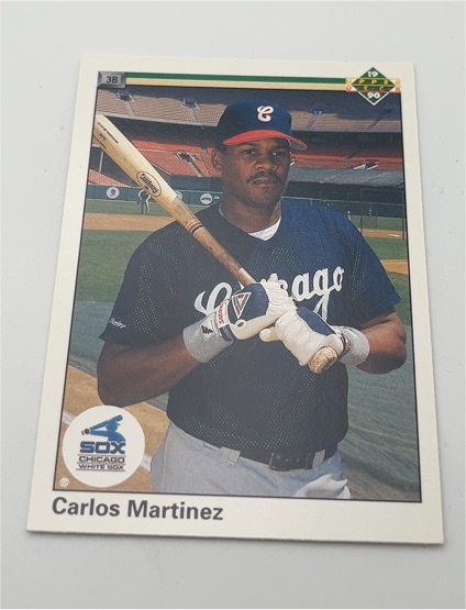 1990 Upper Deck #347 Carlos Martinez — front