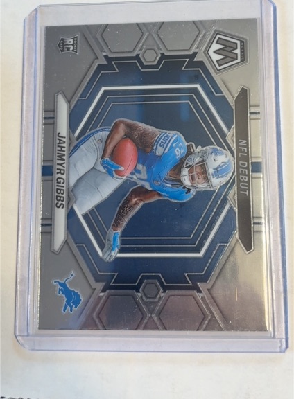 2023 Panini Mosaic NFL Debut #ND-10 Jahmyr Gibbs — front