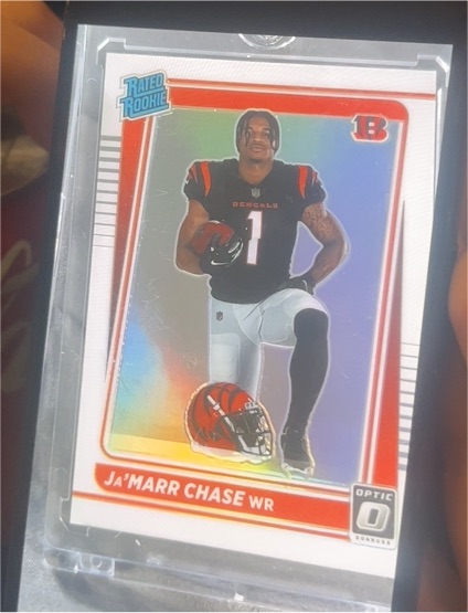 2021 Panini Donruss Optic #207 Ja'Marr Chase — front