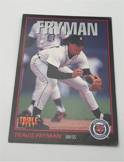 1993 Donruss Triple Play #59 Travis Fryman — front