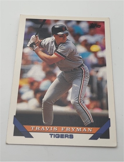 1993 Topps #392 Travis Fryman — front