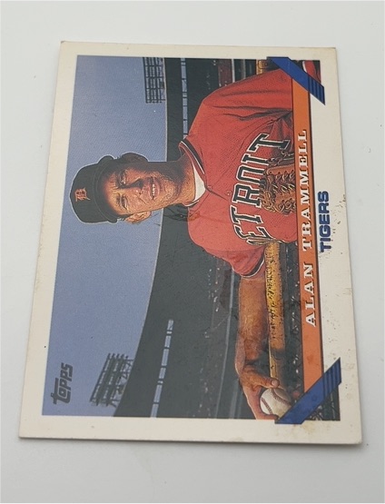 1993 Topps #660 Alan Trammell — front