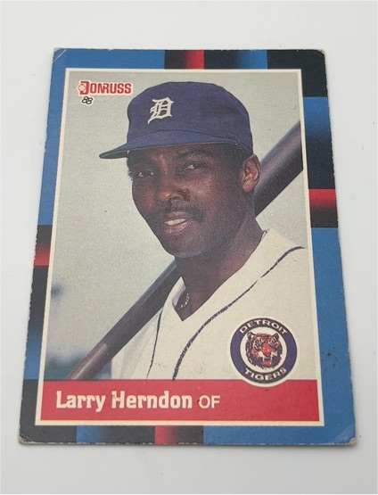 1988 Donruss #353 Larry Herndon — front