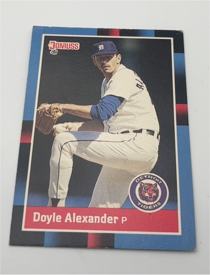 1988 Donruss #584 Doyle Alexander — front