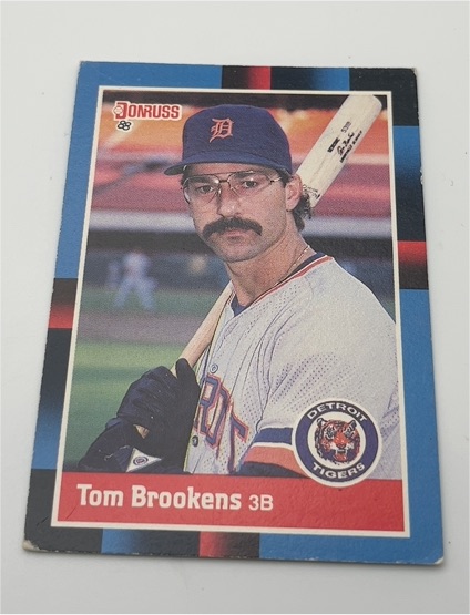 1988 Donruss #107 Tom Brookens — front