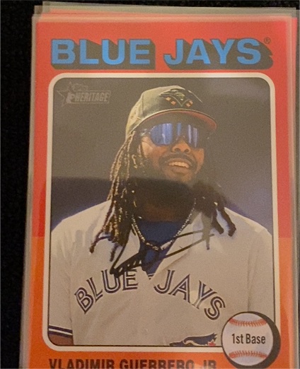 2024 Topps Heritage High Number #508 Vladimir Guerrero Jr. — front