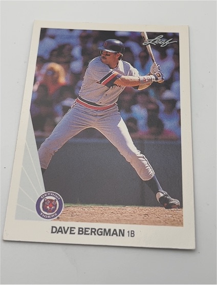 1990 Leaf #108 Dave Bergman — front
