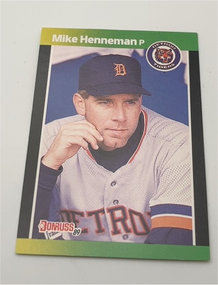 1989 Donruss #237 Mike Henneman — front