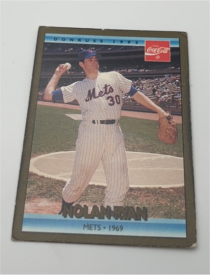 1992 Donruss Coca-Cola #3 Nolan Ryan — front