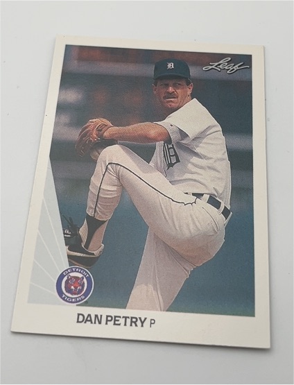 1990 Leaf #508 Dan Petry — front